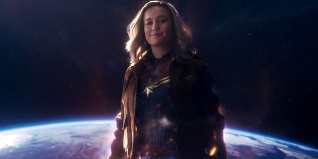 Captain Marvel: Brie Larson as Carol Danvers Final Flight. KazMPIRE CinemasNG