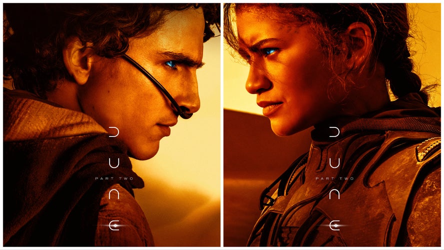 Dune Part Two theatrical character posters